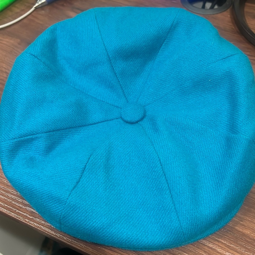 Dobbs1908  Newsboy Cap teal size L